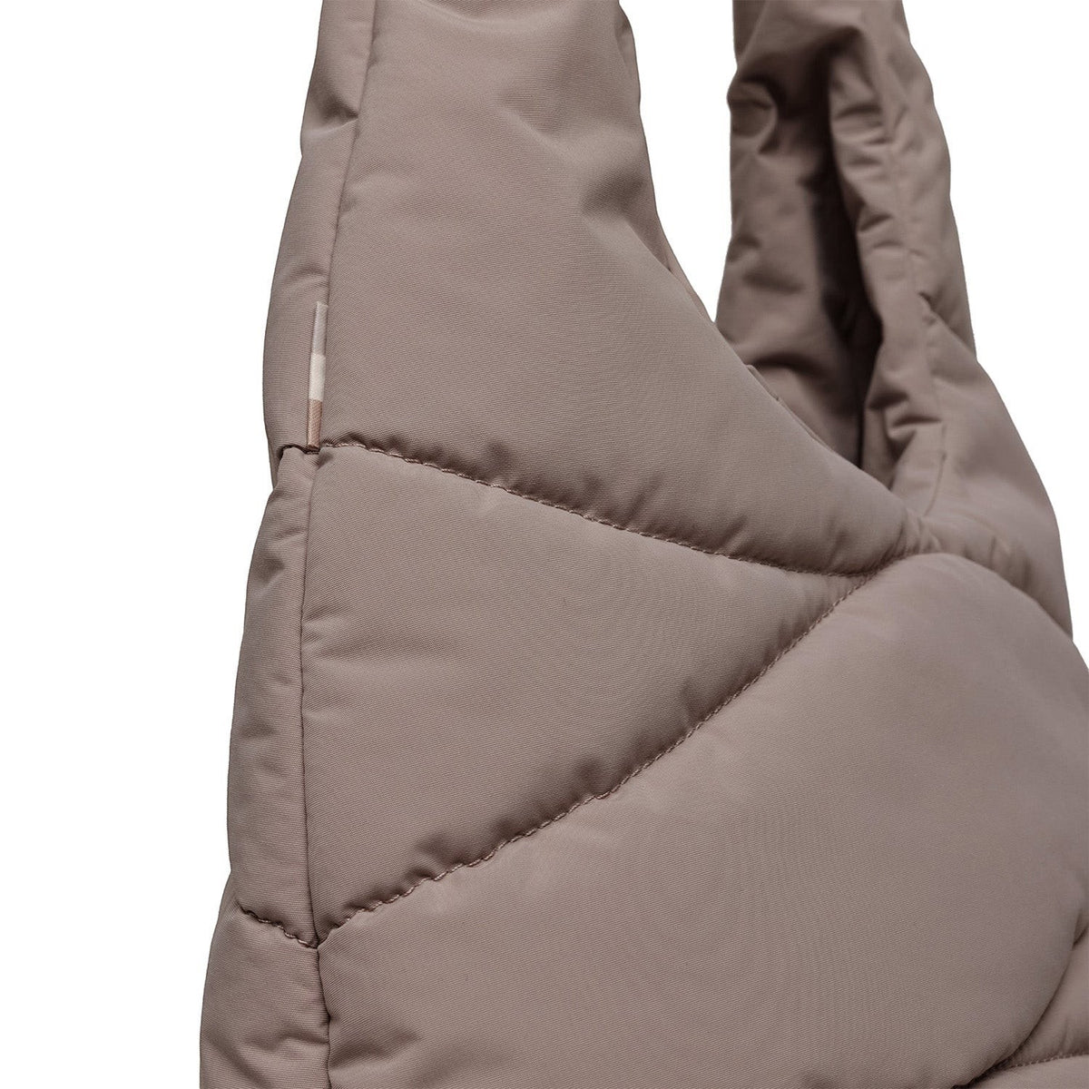 Wavy Puffer Shoulder Bag