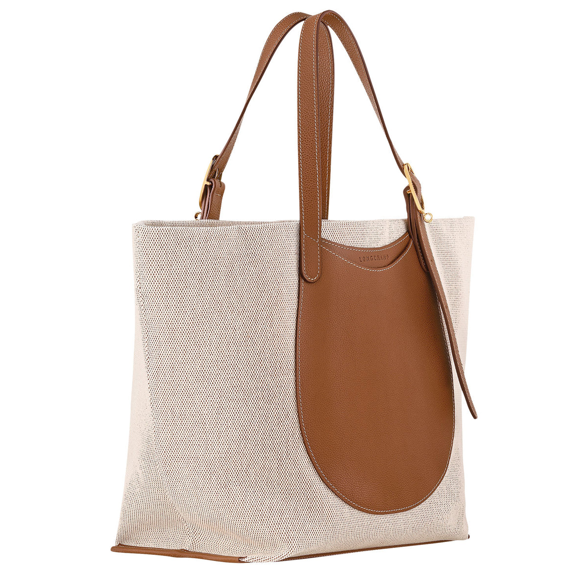Le Foulonné Toile Schultertasche XL
