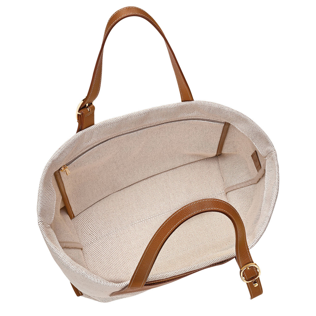 Le Foulonné Toile Schultertasche XL