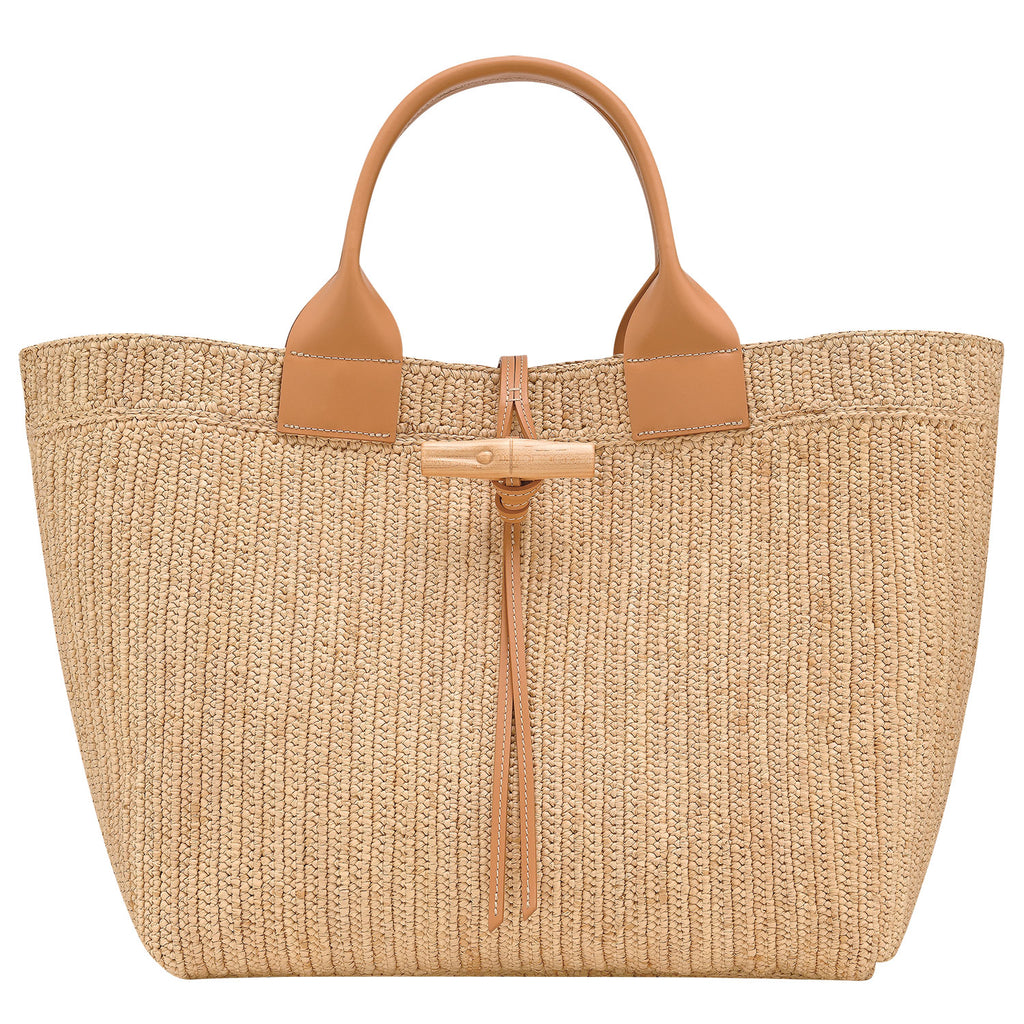 Le Roseau Raphia handbag L