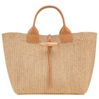Le Roseau Raphia handbag L