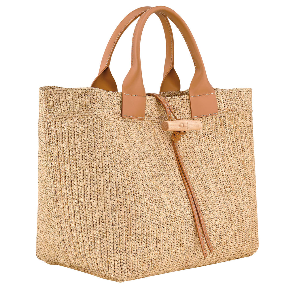 Le Roseau Raphia handbag L