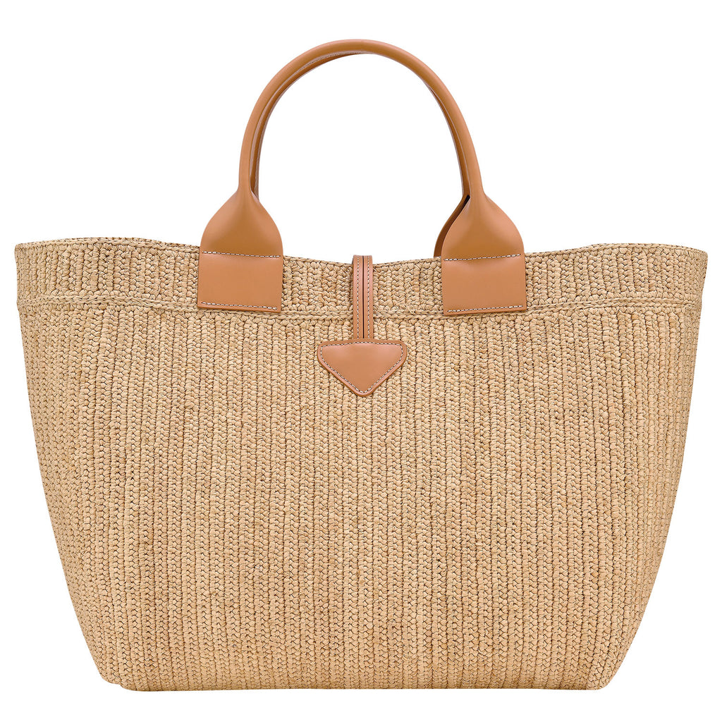 Le Roseau Raphia handbag L