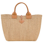Le Roseau Raphia handbag L
