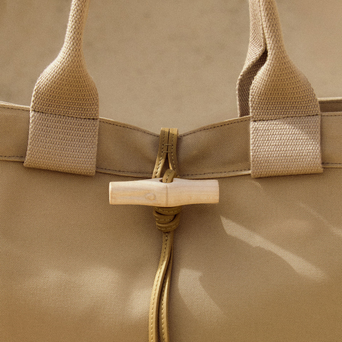 Le Roseau Toile Handtasche L