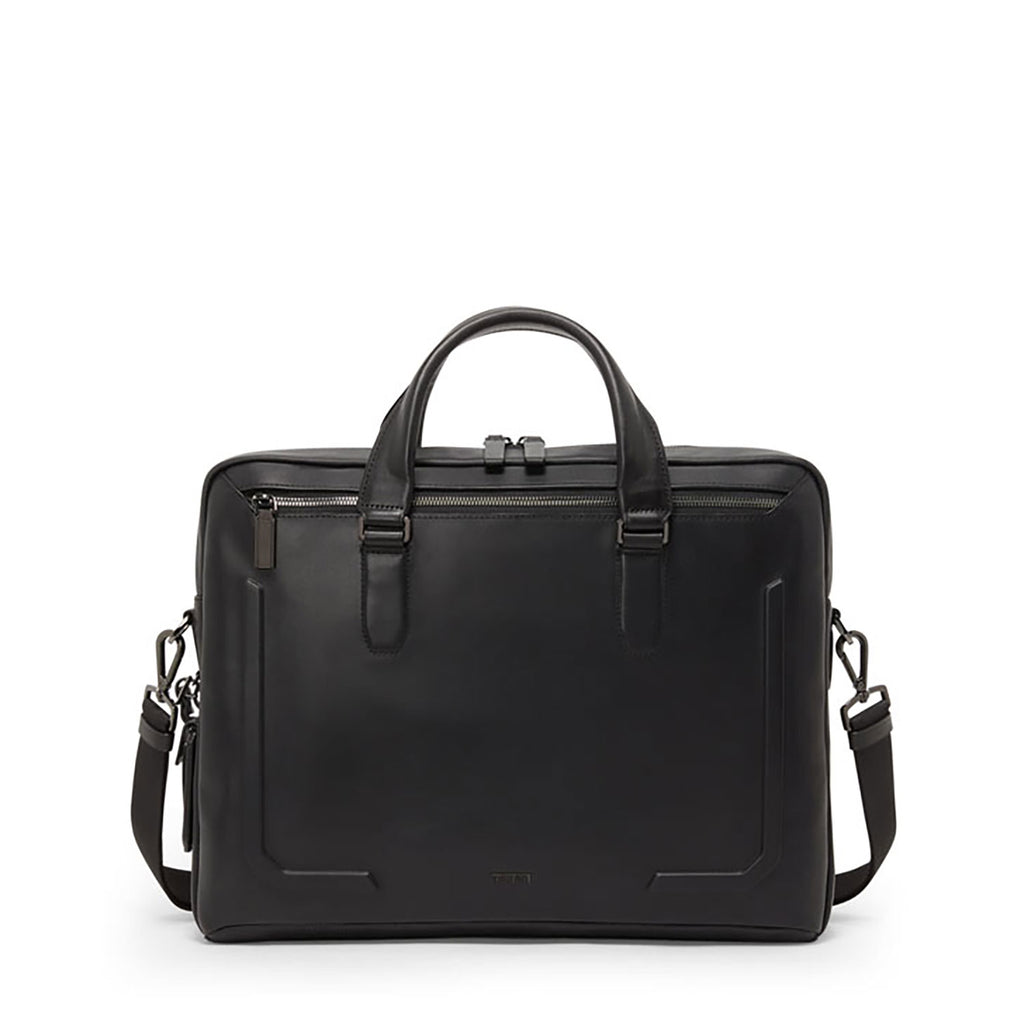 Tumi Harrison Avondale Top Zip Brief Leather