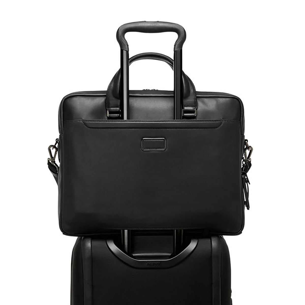 Tumi Harrison Avondale Top Zip Brief Leather