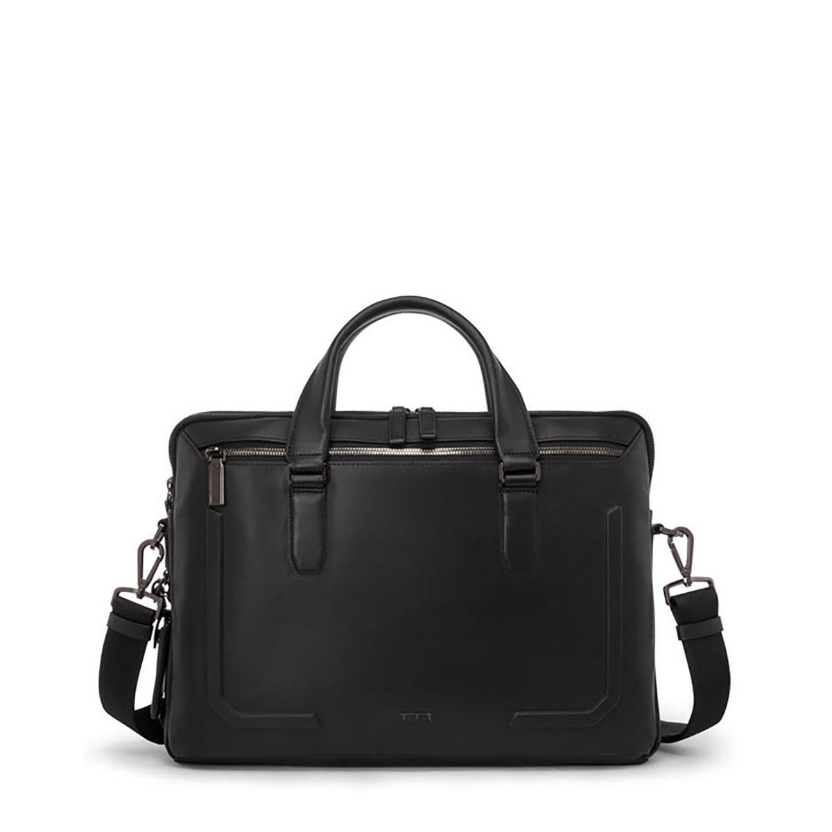 Tumi Harrison Leather Sycamore Slim Brief