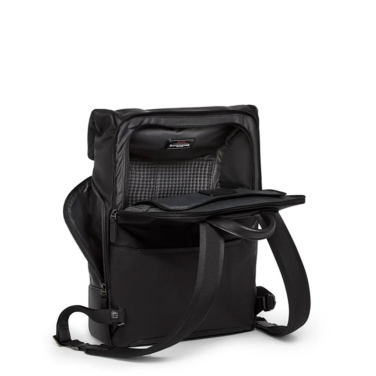 Tumi Harrison Osborn Roll Top Backpack Leather