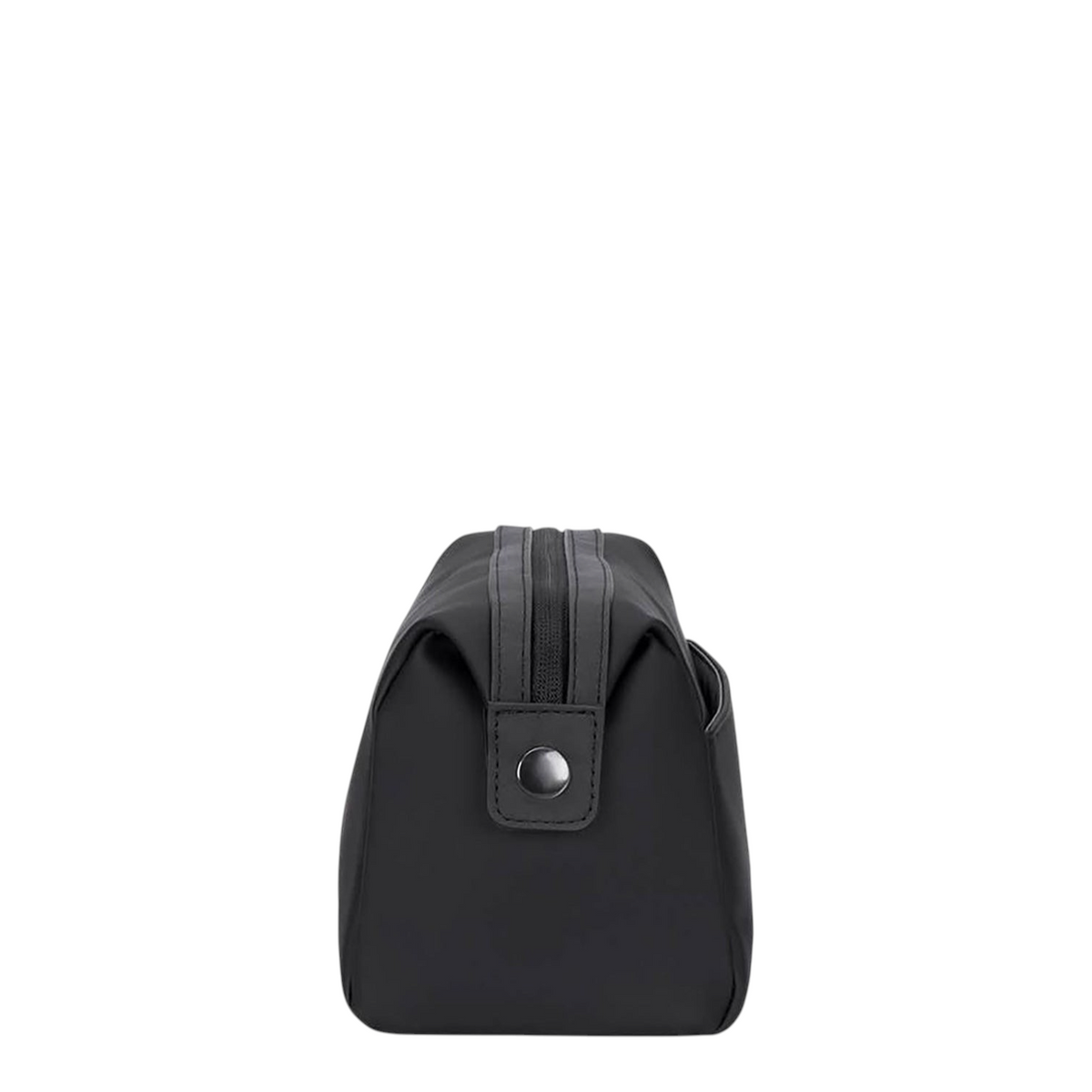 Lieblingstasche Kapten & Son Windsor toiletry bag in black water-repellent tech material, side view
