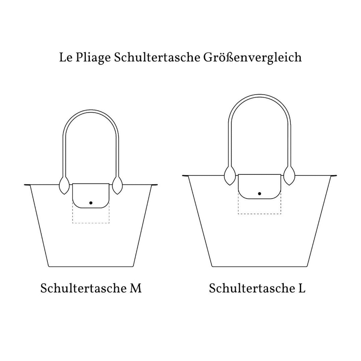 Le Pliage Schultertasche M