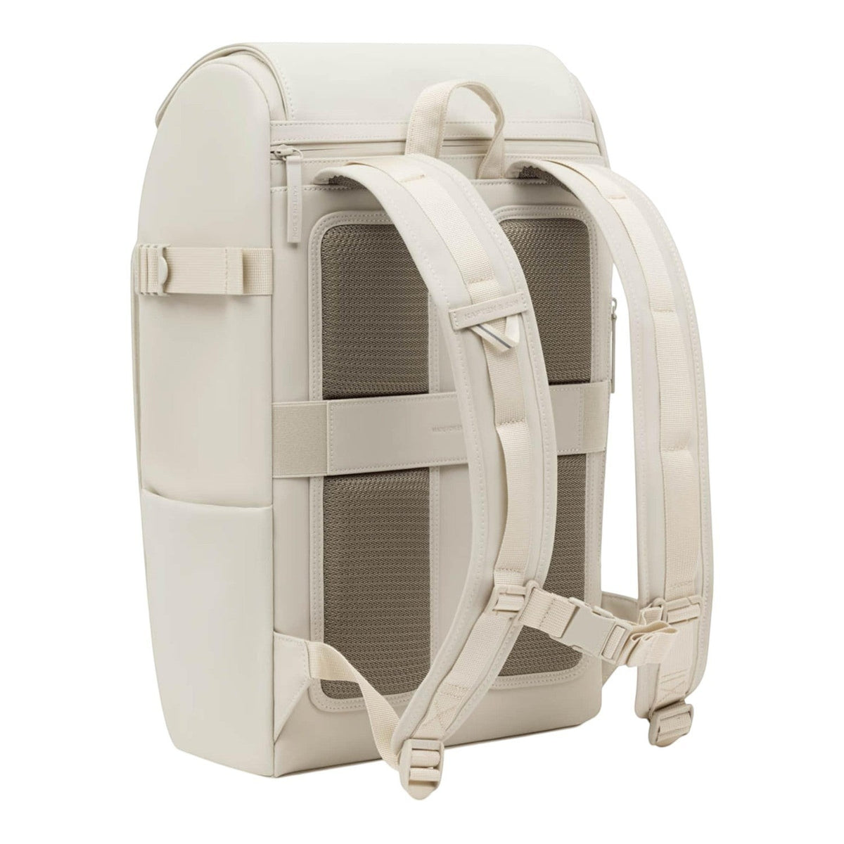 Lieblingstasche Bali Pro cream backpack with padded straps and mesh back panel