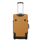 Lieblingstasche BOLONIA L orange fabric travel bag with telescopic handle and wheels