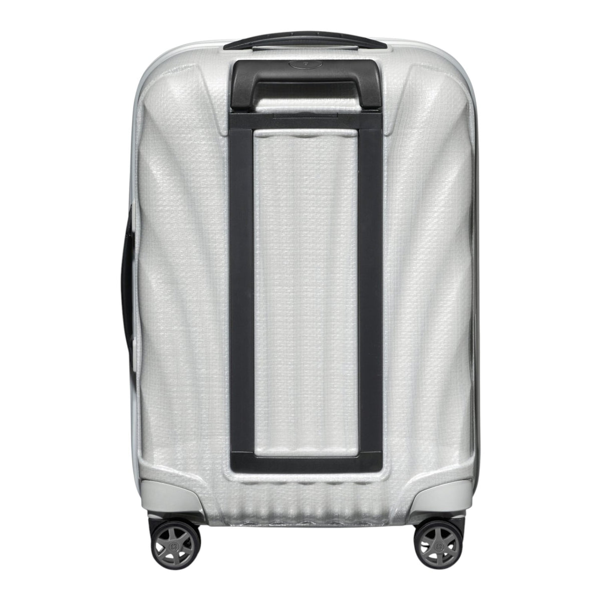 Lieblingstasche C-Lite Spinner 55/20 Exp carry-on suitcase in metallic silver with black handle and four wheels