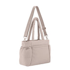 Lieblingstasche Hellvi Cloud Medium tote bag in beige with padded handles and adjustable shoulder strap