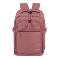 Lieblingstasche Kick Off Cabin Rucksack in dusty rose with multiple zippered compartments and adjustable straps