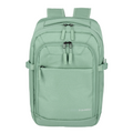 Lieblingstasche Kick Off Cabin Rucksack in sage green with multiple zippered compartments and adjustable straps