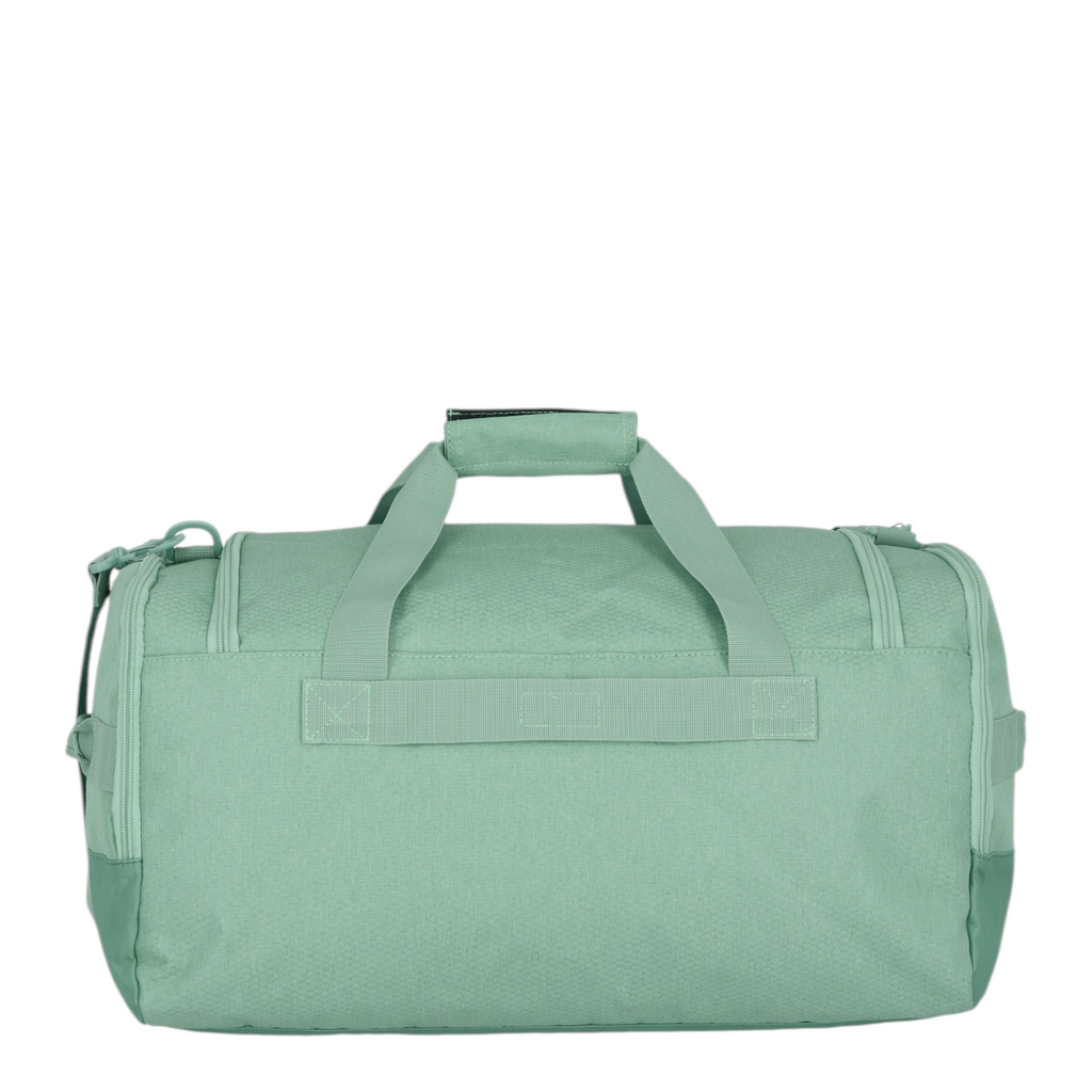 Lieblingstasche Kick Off Reisetasche M in sage green, a durable travel duffel bag with sturdy handles.