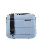 Lieblingstasche Stratosphere light blue textured beautycase with TSA lock and adjustable strap