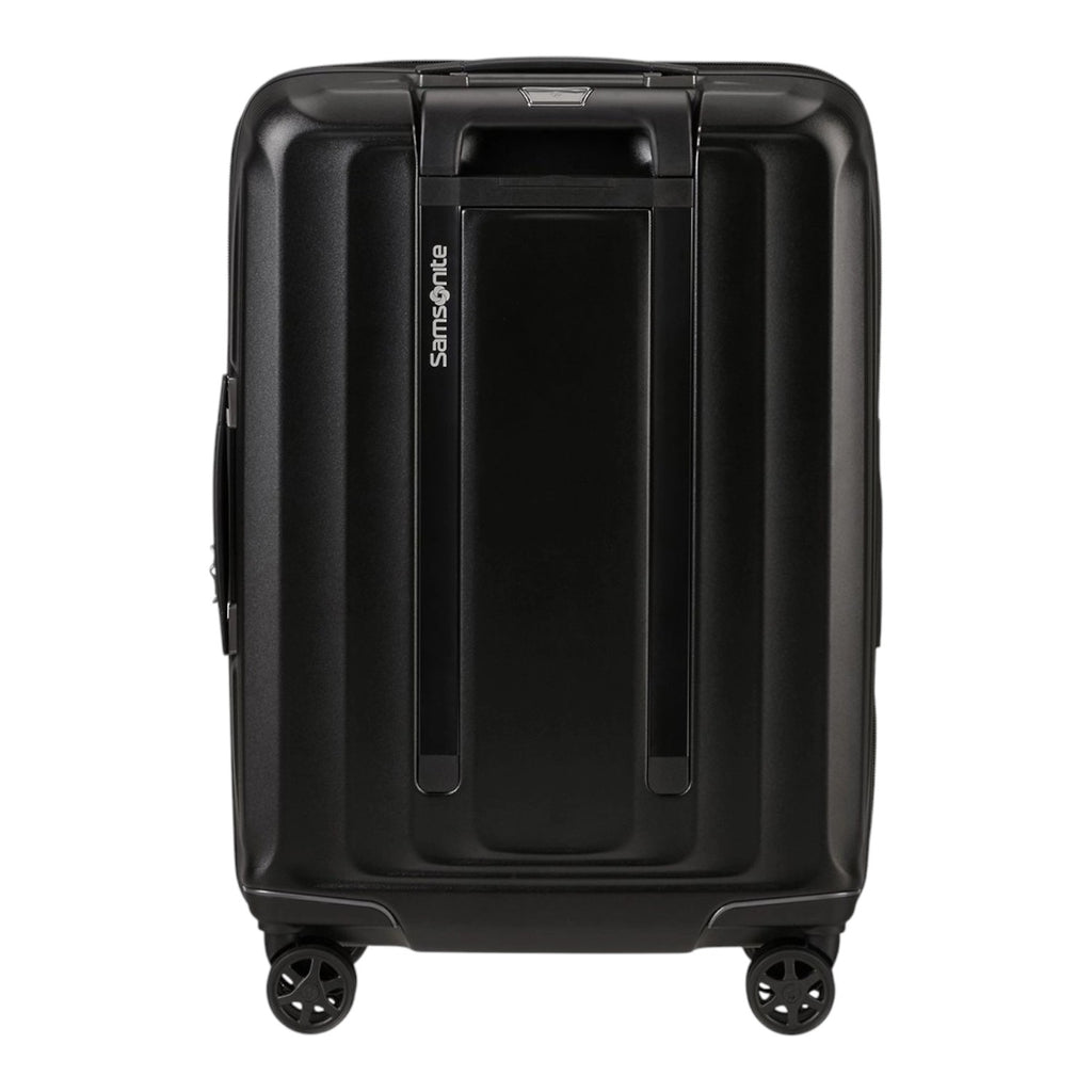 Lieblingstasche Samsonite Nuon Spinner 55/20 carry-on suitcase in black with durable hardshell and smooth wheels