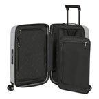 Lieblingstasche Samsonite Nuon Spinner 55/20 carry-on suitcase interior with organized compartments and TSA lock