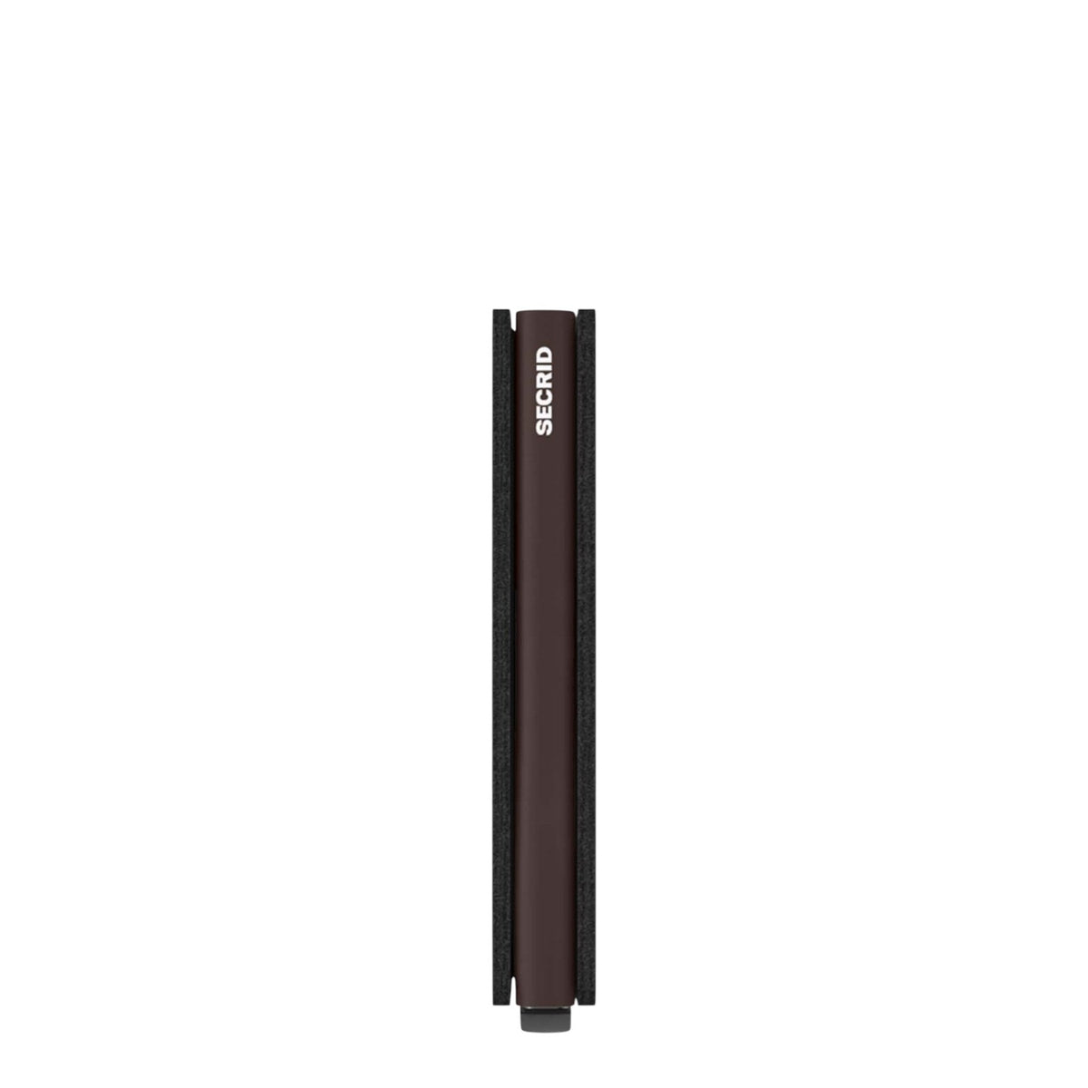 Lieblingstasche Secrid Slimwallet Original in dark brown leather with a slim profile and card protector mechanism